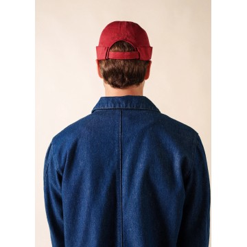 Saint James Mütze Miki Canevas, Baumwolle, Brique