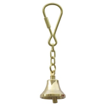 Porte clés avec cloche en laiton
