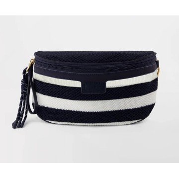 Sacoche rayée marine blanc TBS JAZABAN