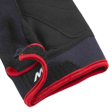 Gants de voile Musto Essential doigts courts 2.0, Noir