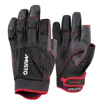 Gants Musto Performance doigts longs 2.0, Noir