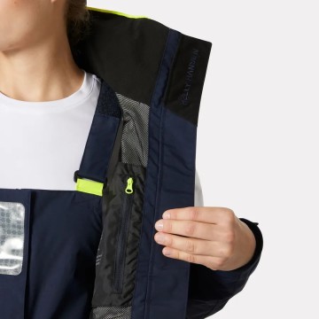 Veste Femme Helly Hansen, W Pier Jacket 4.0, navy/blanc