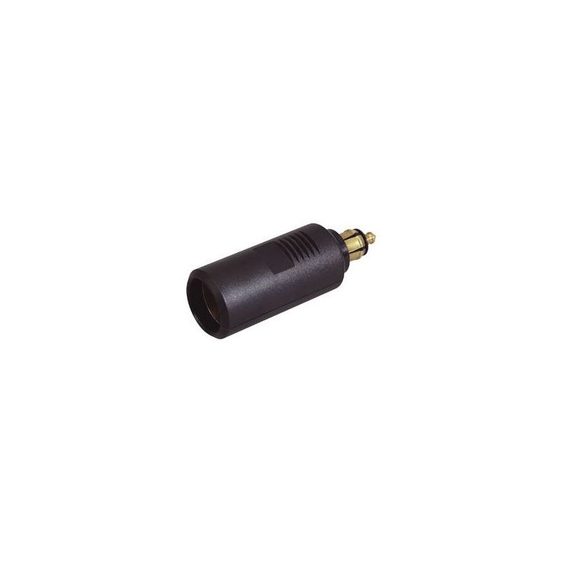 Prise 12V allume-cigare 20 mm noire