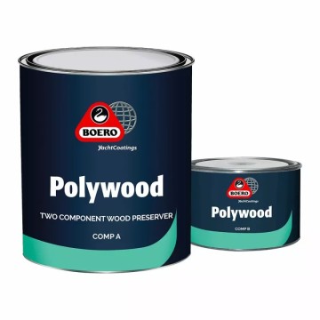 Polywood Boero primaire bicomposant imprégnant pour bois, 1L