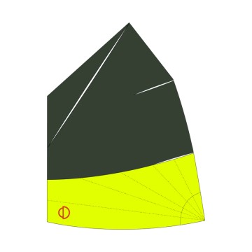 Optimist-Segel CD DRS Semiradial 3845 kg CD Sails
