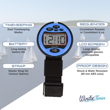 Montre timer régate Windie Sailing