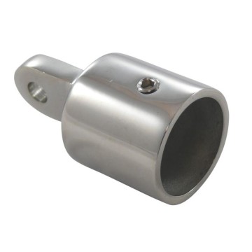 Embout de tube inox pour bimini