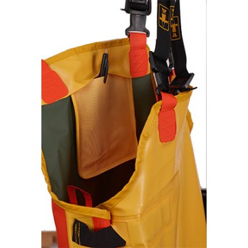 Guy Cotten Cotte X-Trapper Salopette ciré Orange/Jaune