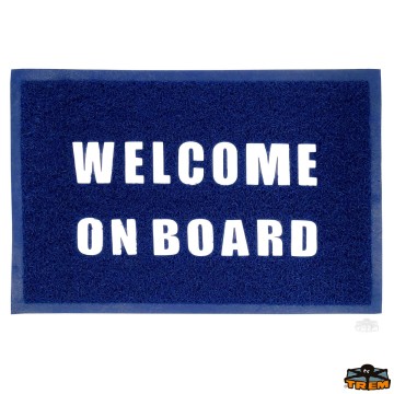 Paillasson "Welcome on Board" - 60 × 40 cm