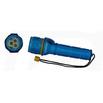 Lampe torche sécurité 3 led 2xAA