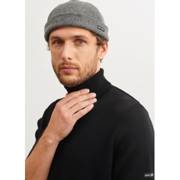 Saint James Lery Rollkragenpullover, schwarz