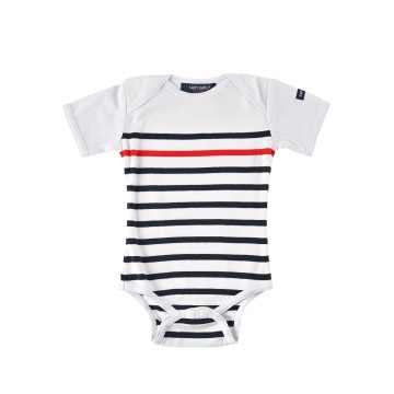 Coffret cadeau body marinière Saint James Enfant | Taille 3 mois