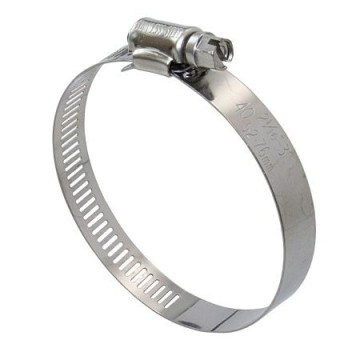 Collier de serrage inox, plusieurs diamètres disponibles