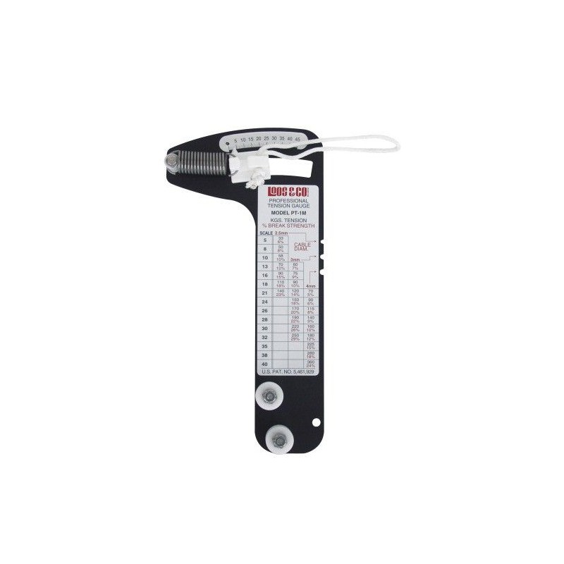 Loos Tensiomètre professionnel pour câbles Loos Tensiomètre professionnel pour câbles
