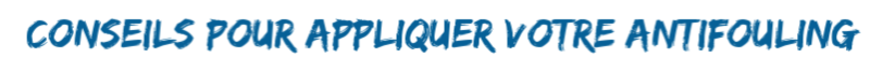 Conseils antifouling