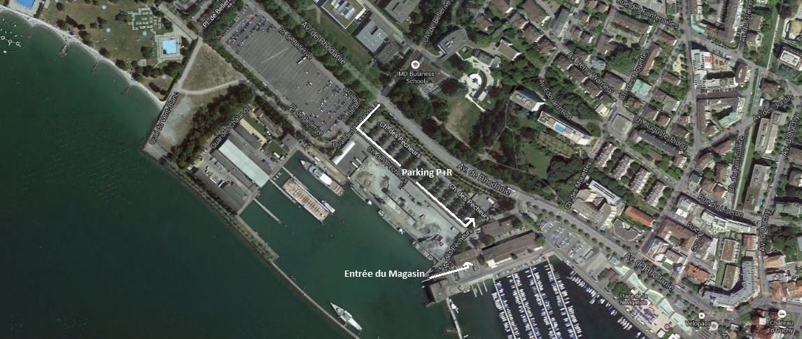 Accès Marine Pro Lausanne Ouchy