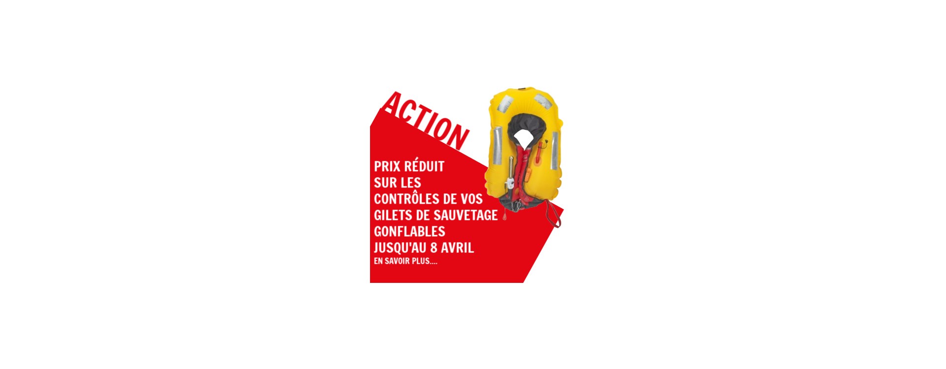 Sécurité: contrôles gilets de sauvetage gonflables 