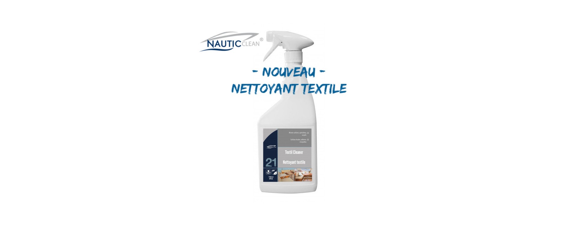 Immer makellose Textilien mit Nautic Clean 21