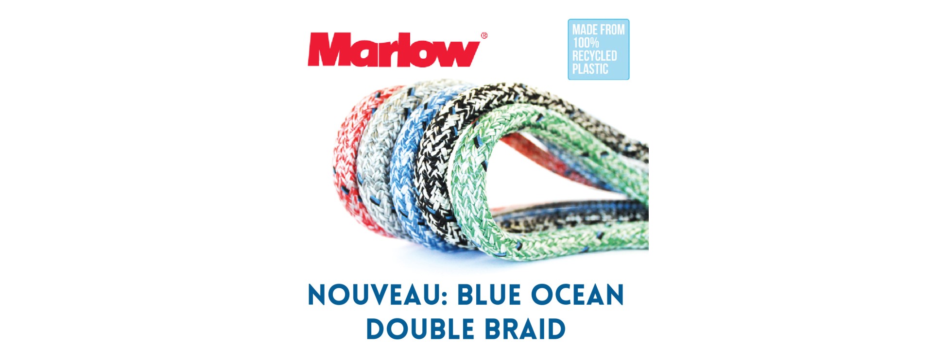 Von Marlow Ropes: die BLUE OCEAN Tauwerke, weil uns Nachhaltigkeit wichtig ist