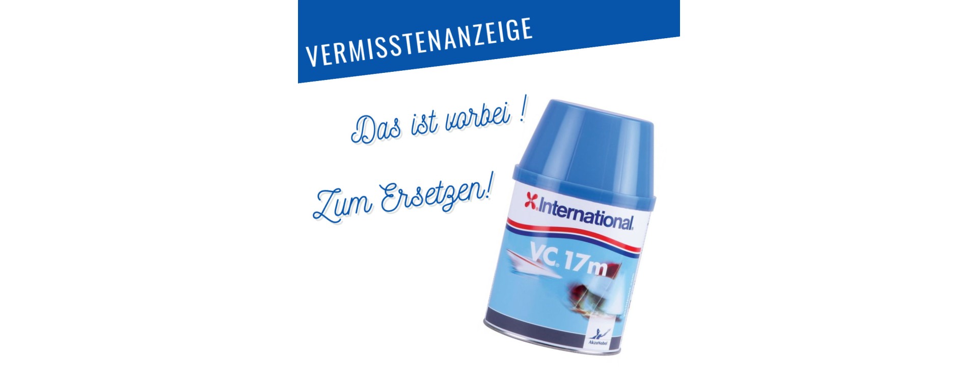 VC17 Antifouling wird nicht mehr hergestellt!!!